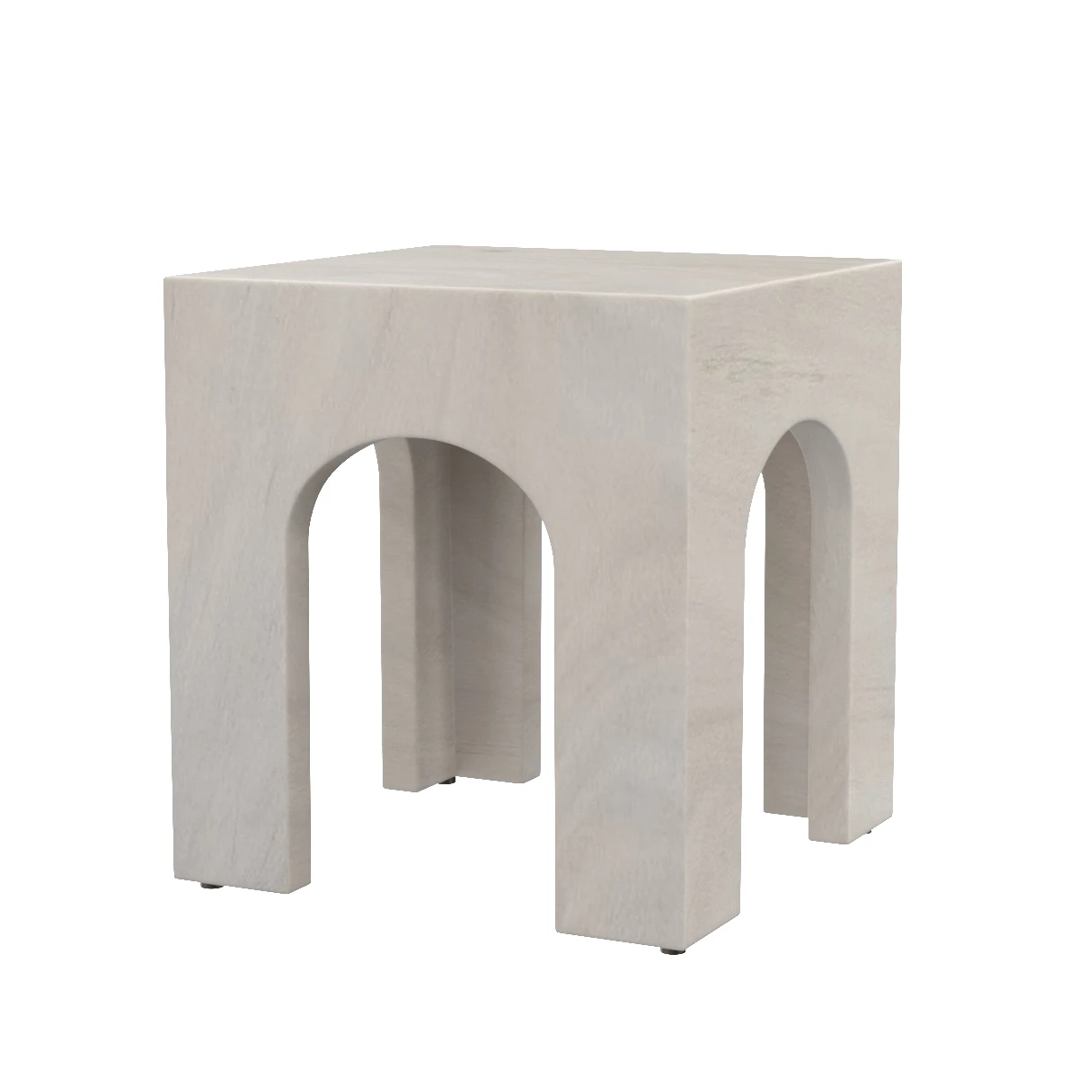 Fausto End Table Bleached Guanacaste 3D Model_01
