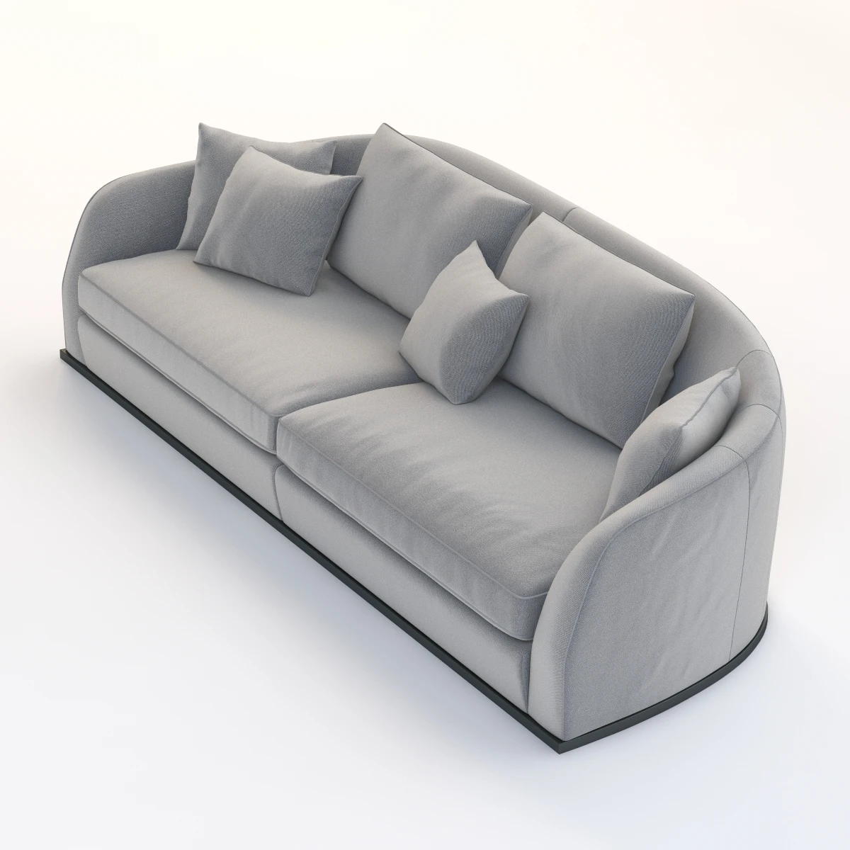 Flexform Alfred Divano Lineare 3D Model_05
