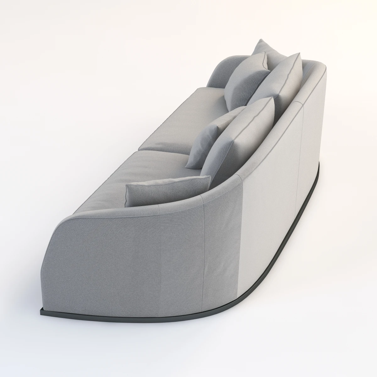 Flexform Alfred Divano Lineare 3D Model_03