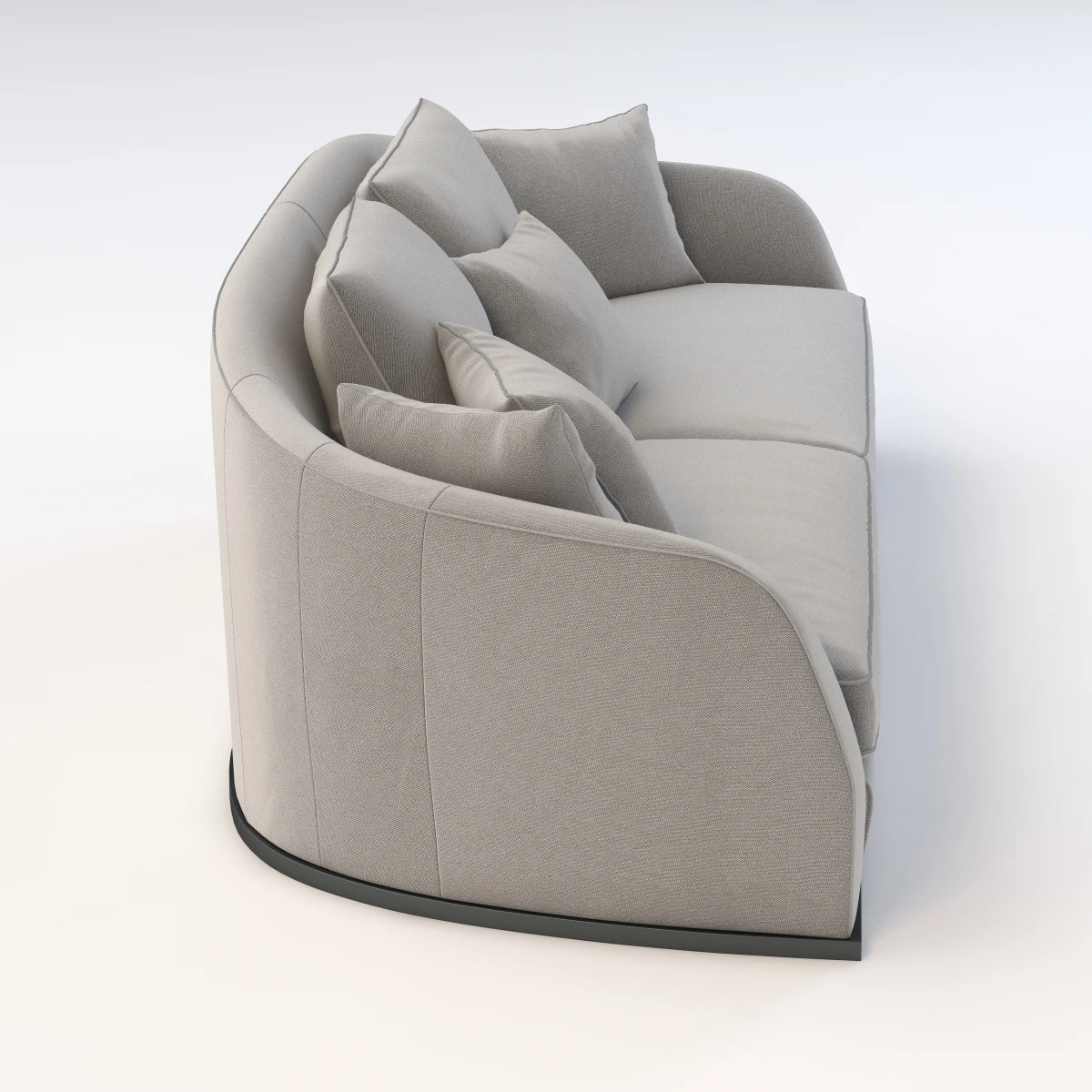 Flexform Alfred Divano Lineare 3D Model_06