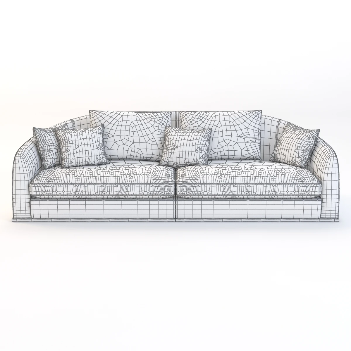 Flexform Alfred Divano Lineare 3D Model_011