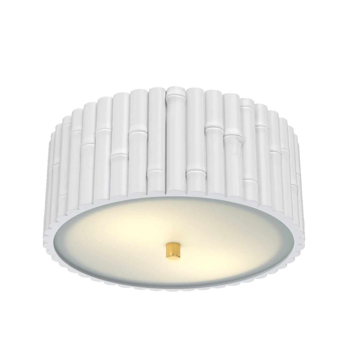 Frank Small Flush Mount 3D Model_01