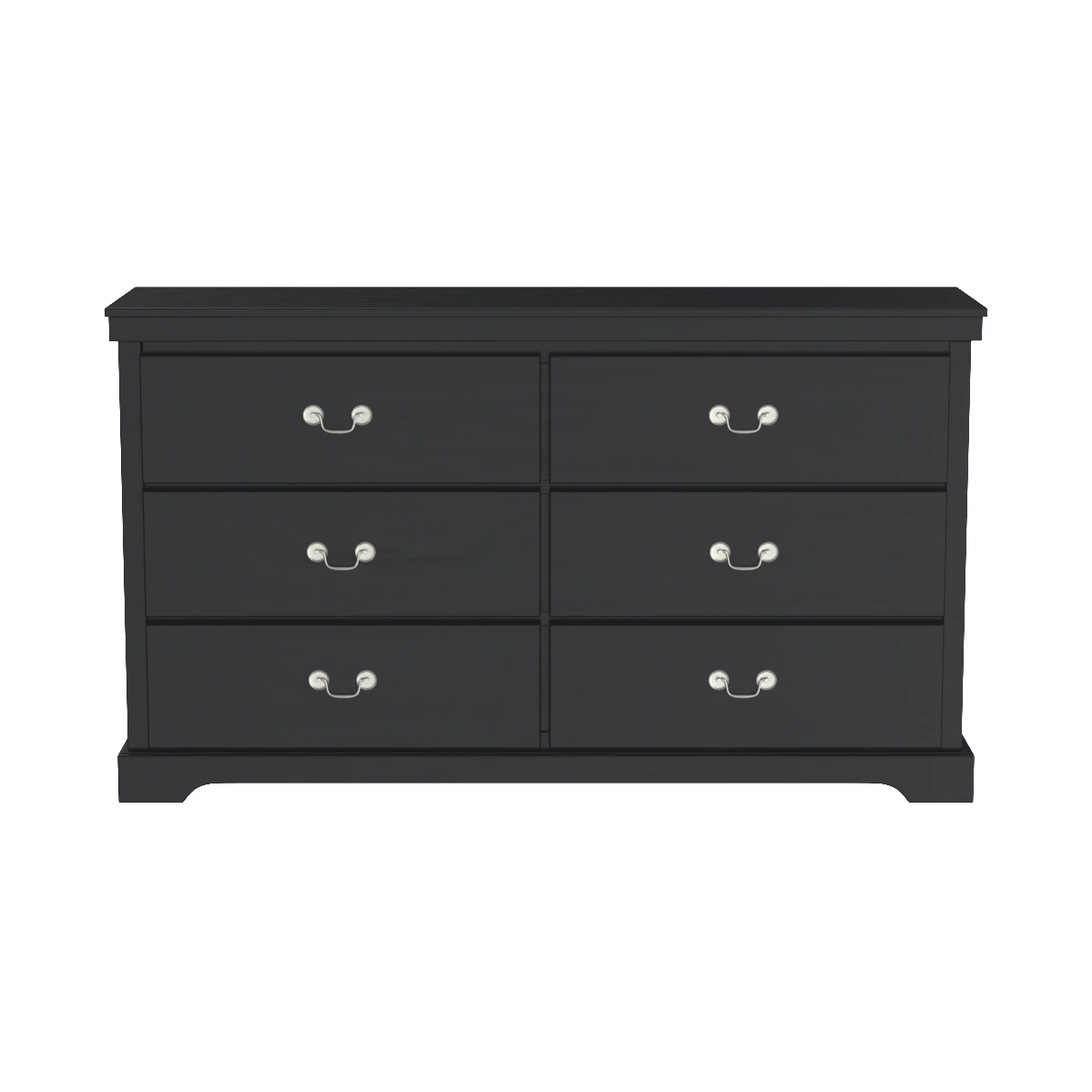 Homelegance Bedroom Dresser 1519BK-5 3D Model_01