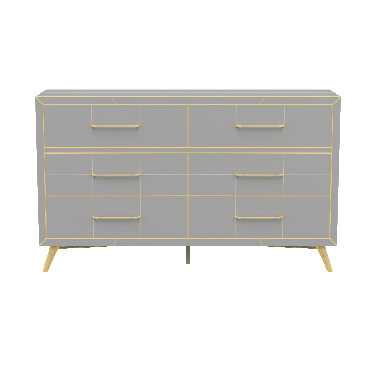 Homelegance Bedroom Dresser 1711-5 3D Model_07