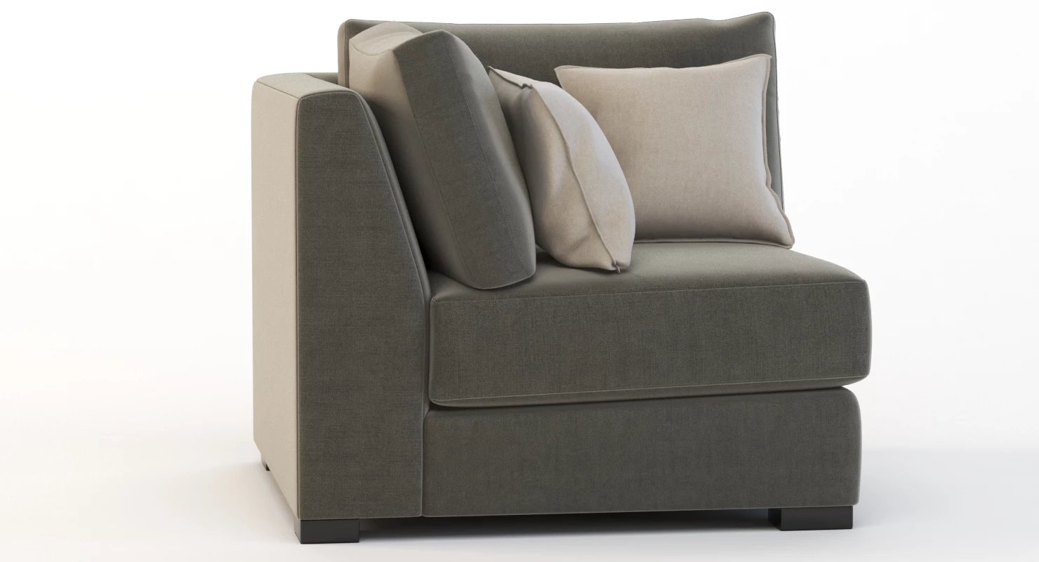 Lebanon Modular Sectional Sofa Corner Module 3D Model_05