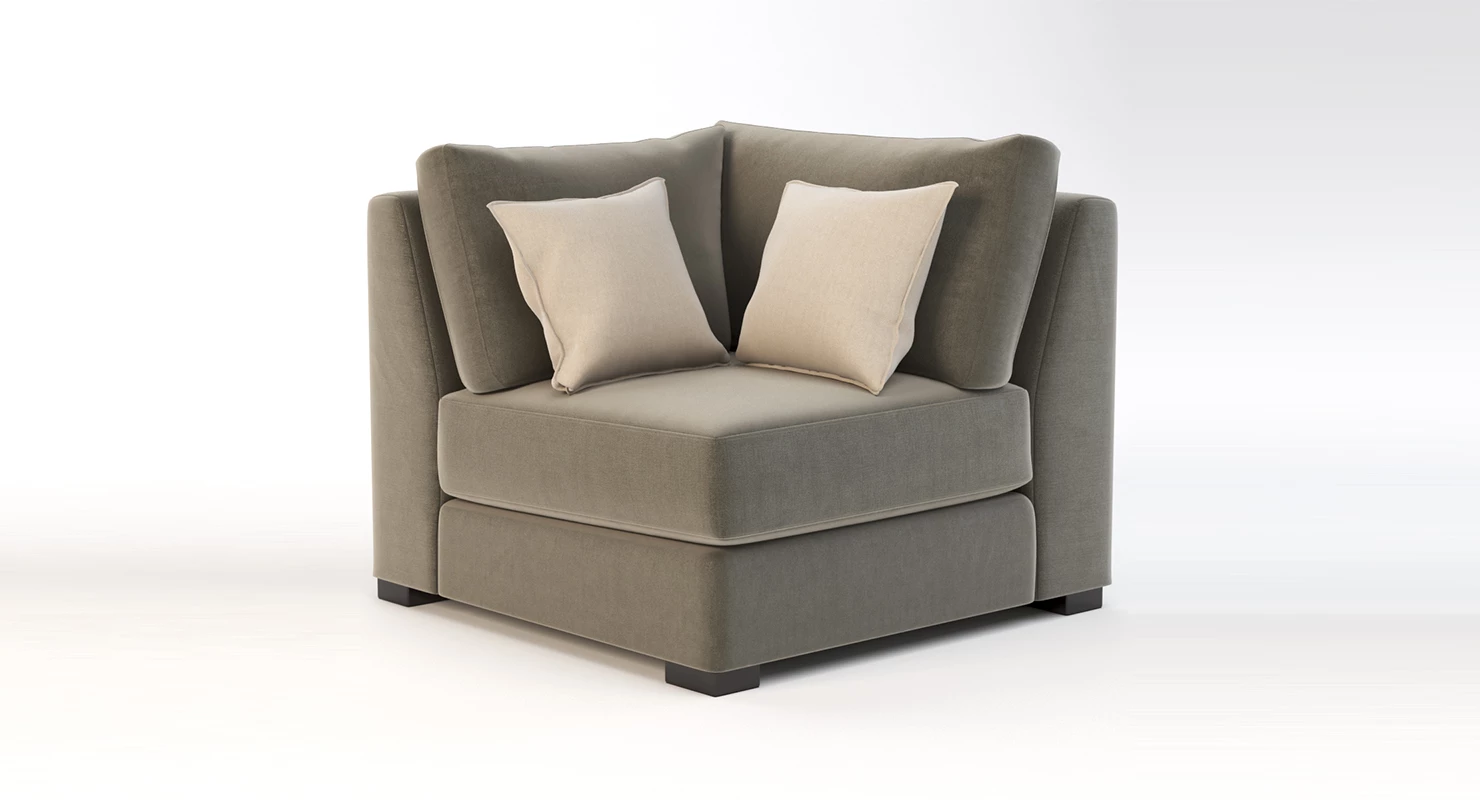 Lebanon Modular Sectional Sofa Corner Module 3D Model_01