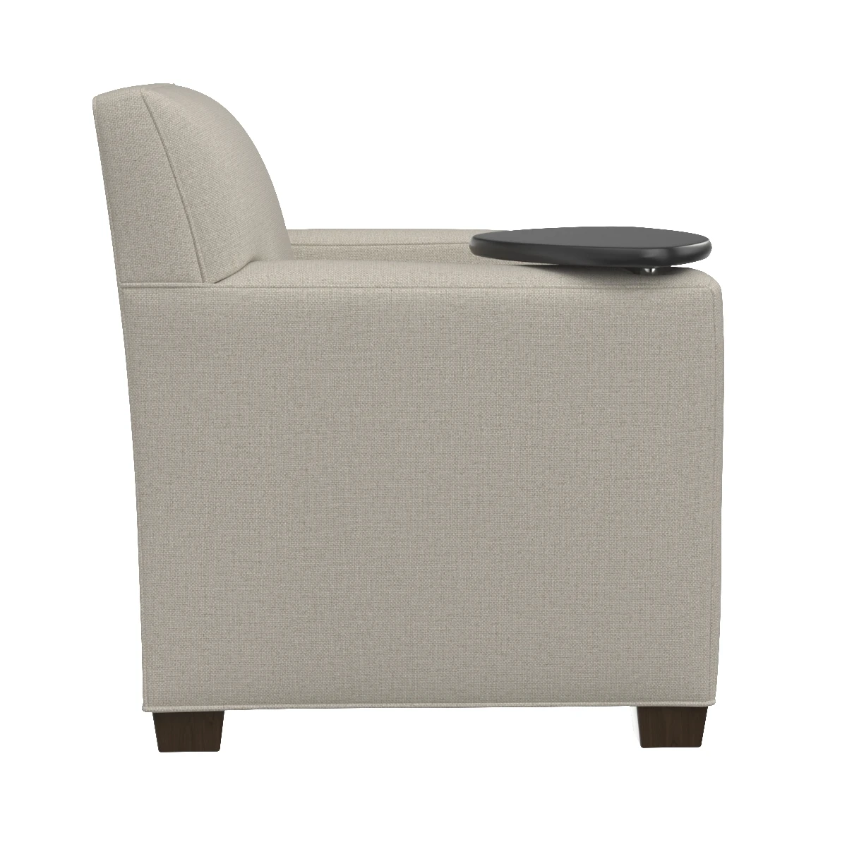 Lounge Chair With Tablet Cupholder 3D Model_04