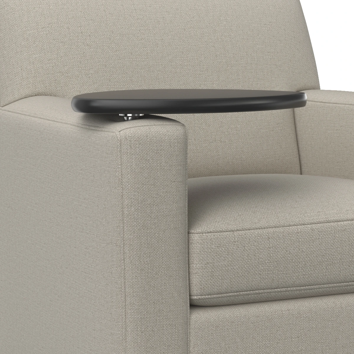 Lounge Chair With Tablet Cupholder 3D Model_05