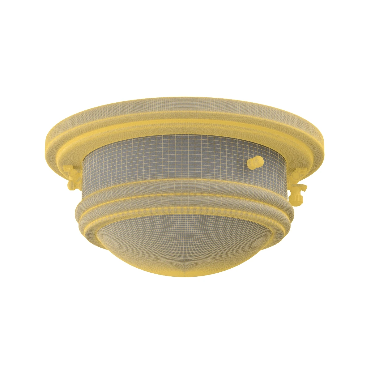 Marine Porthole Small Flush Mount 3D Model_07