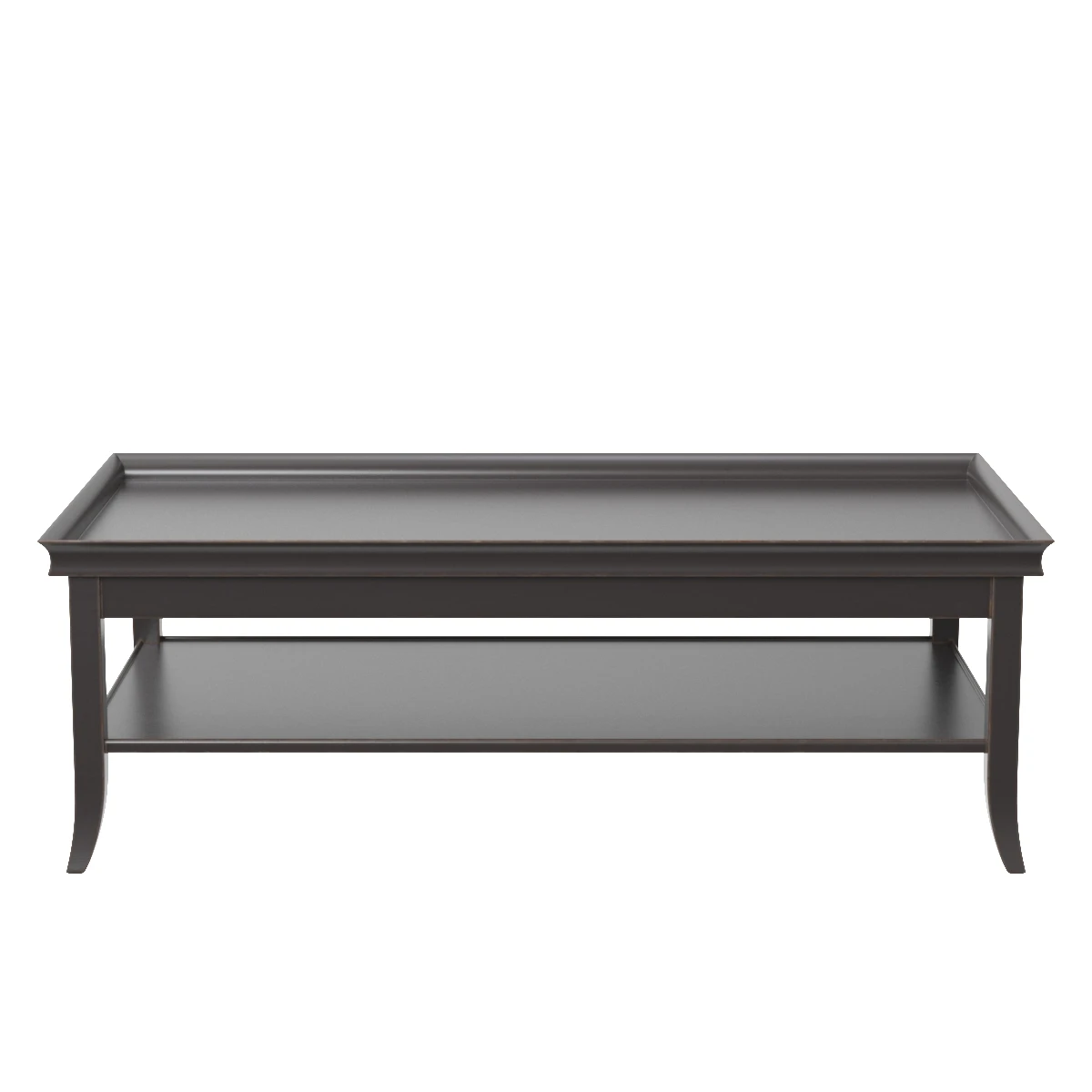 Marioni Zen Wooden Coffee Table 3D Model_01
