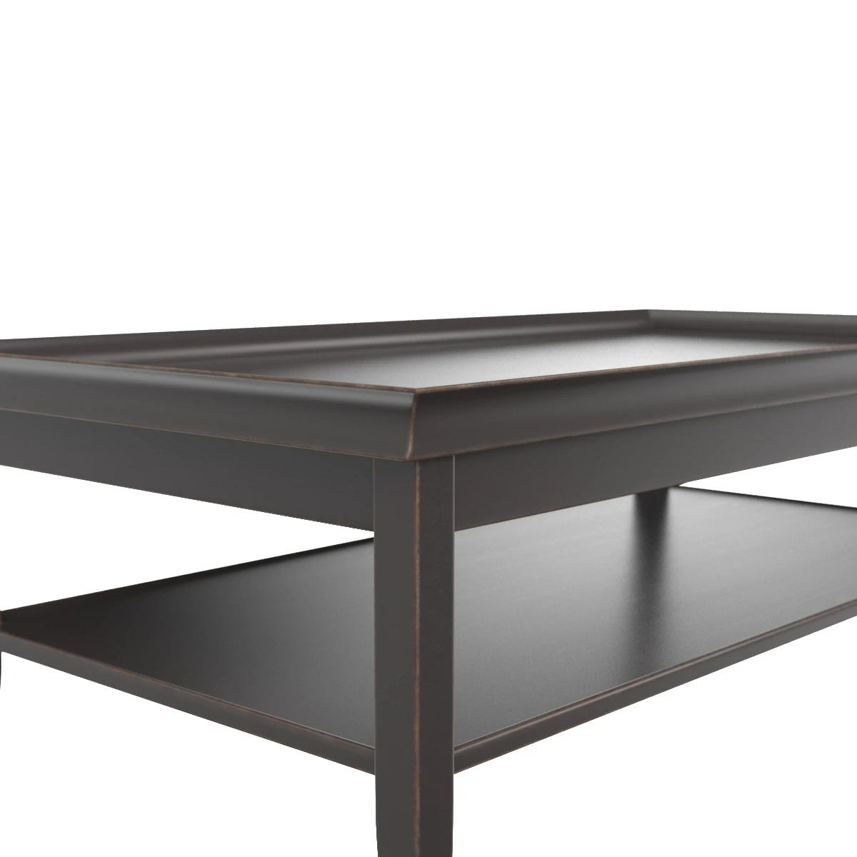 Marioni Zen Wooden Coffee Table 3D Model_05