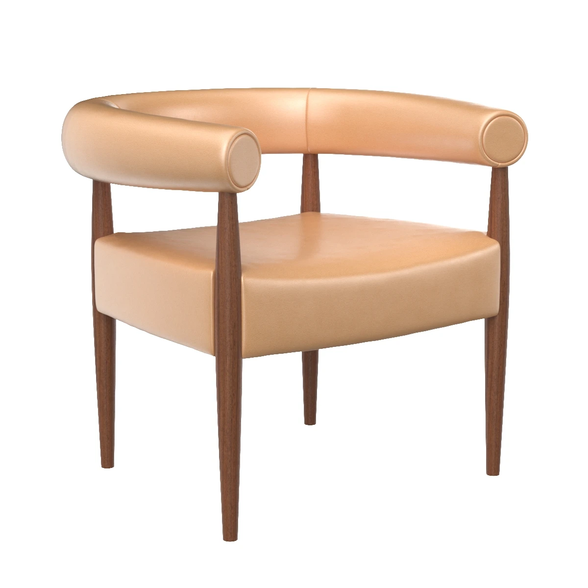 Ring Chair Nanna & Jorgen Ditzel 3D Model_01