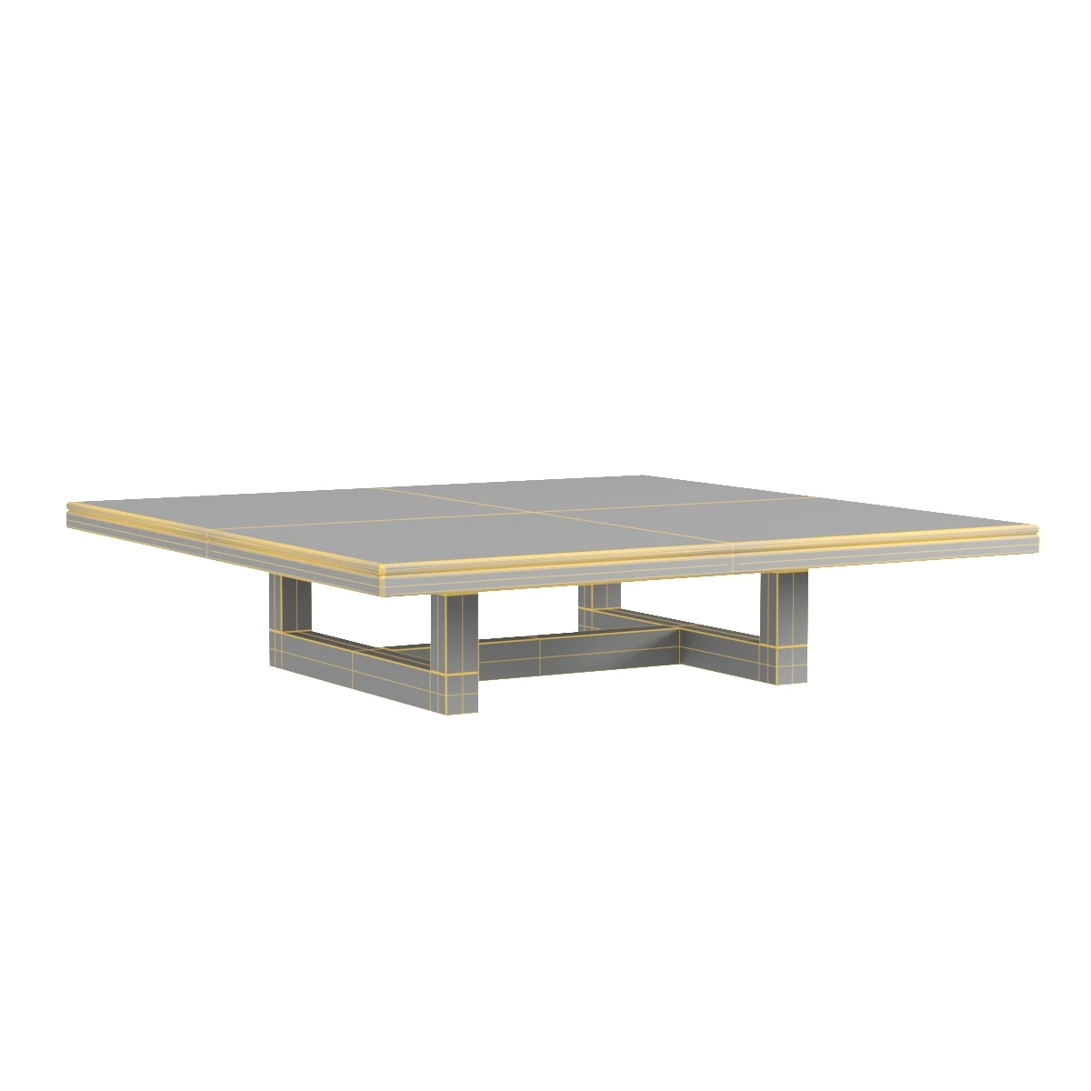 Salvatori Span Square Marble Coffee Table 3D Model_07