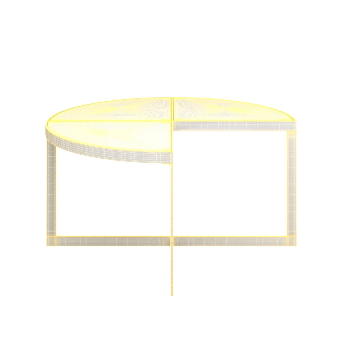 Small Round Carousel Table 3D Model_07