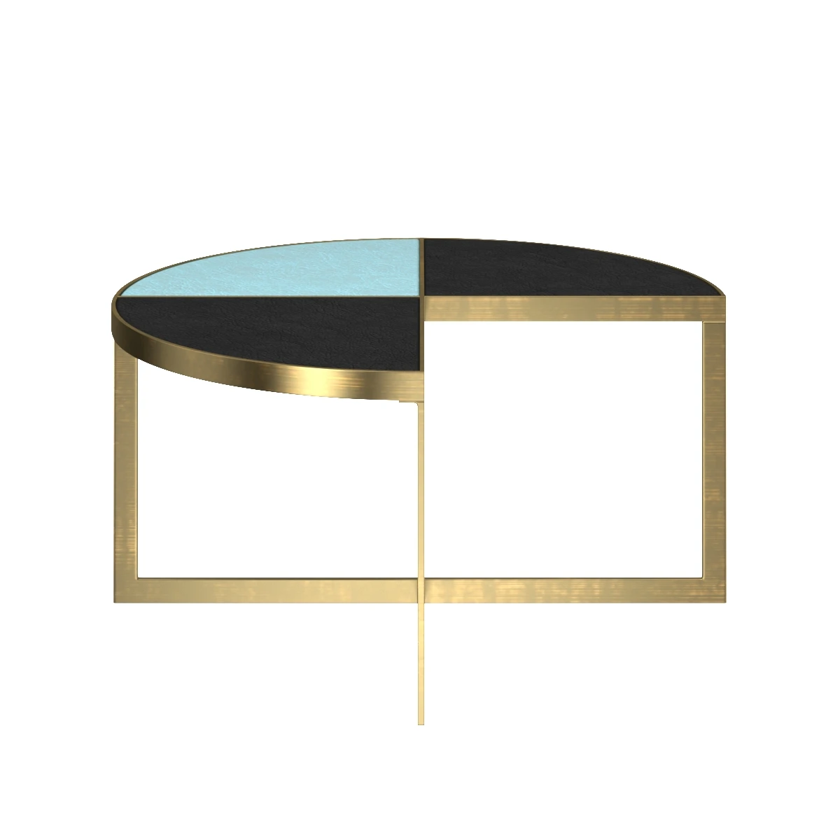 Small Round Carousel Table 3D Model_01