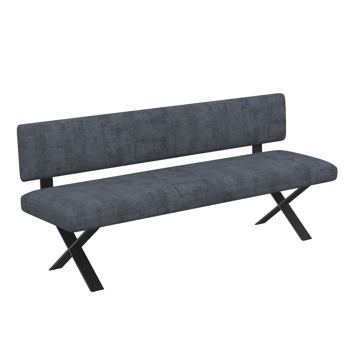 The Criss Cross Bench 3D Model_01