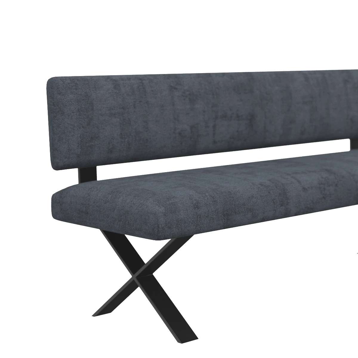 The Criss Cross Bench 3D Model_05