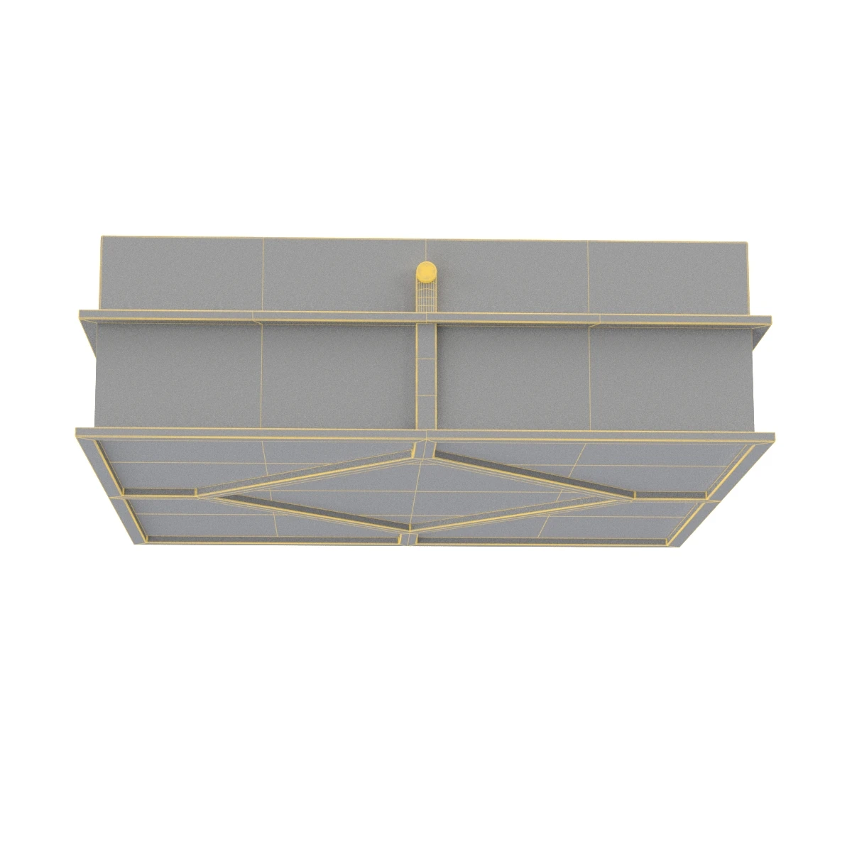 Transom Flush Mount AF1063BBS 3D Model_07