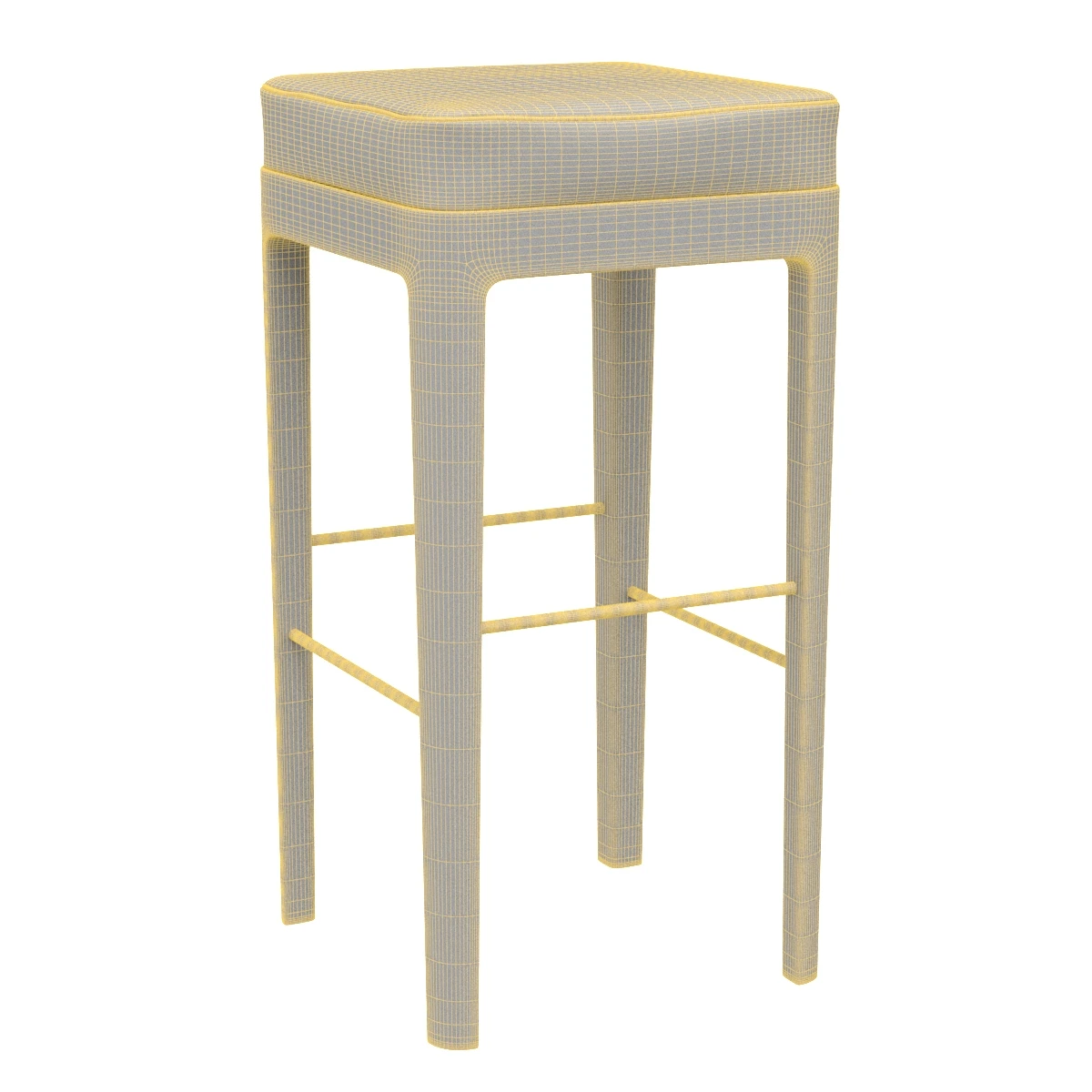 Vista Stool 3D Model_07
