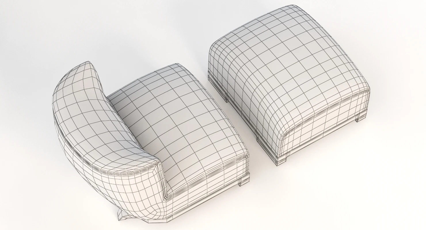Achille Salvagni Vittoria Chair 3D Model_013