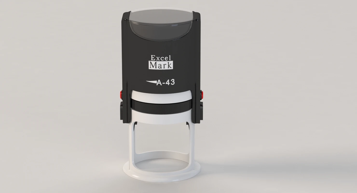 Address Stamp Excelmark Tool 3D Model_04