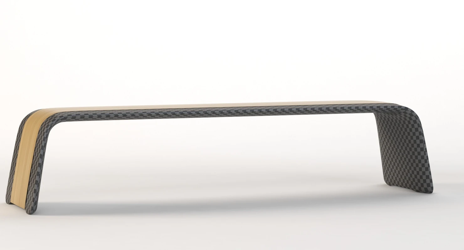 Aero Bench 3D Model_03