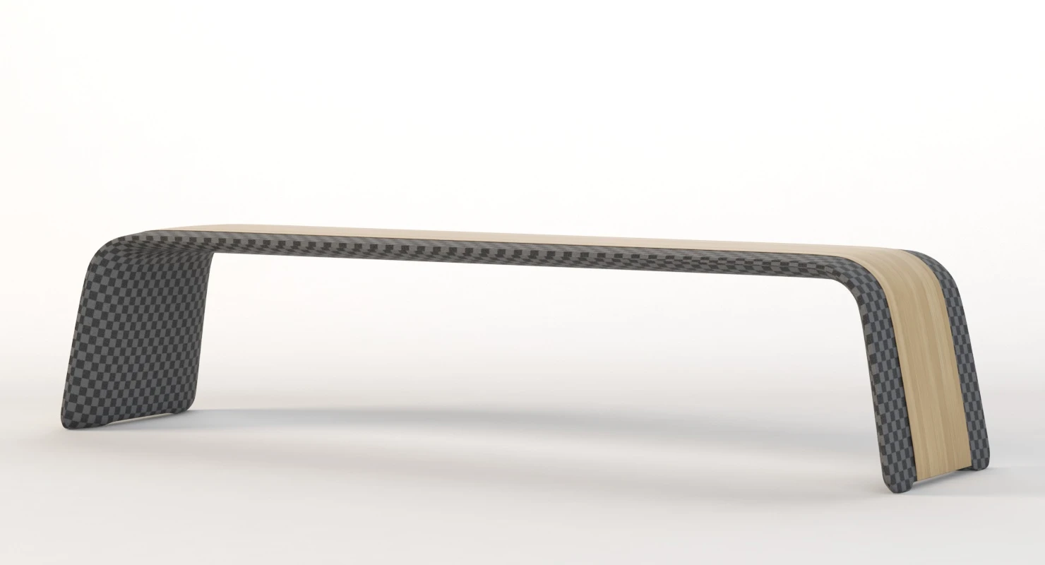 Aero Bench 3D Model_05