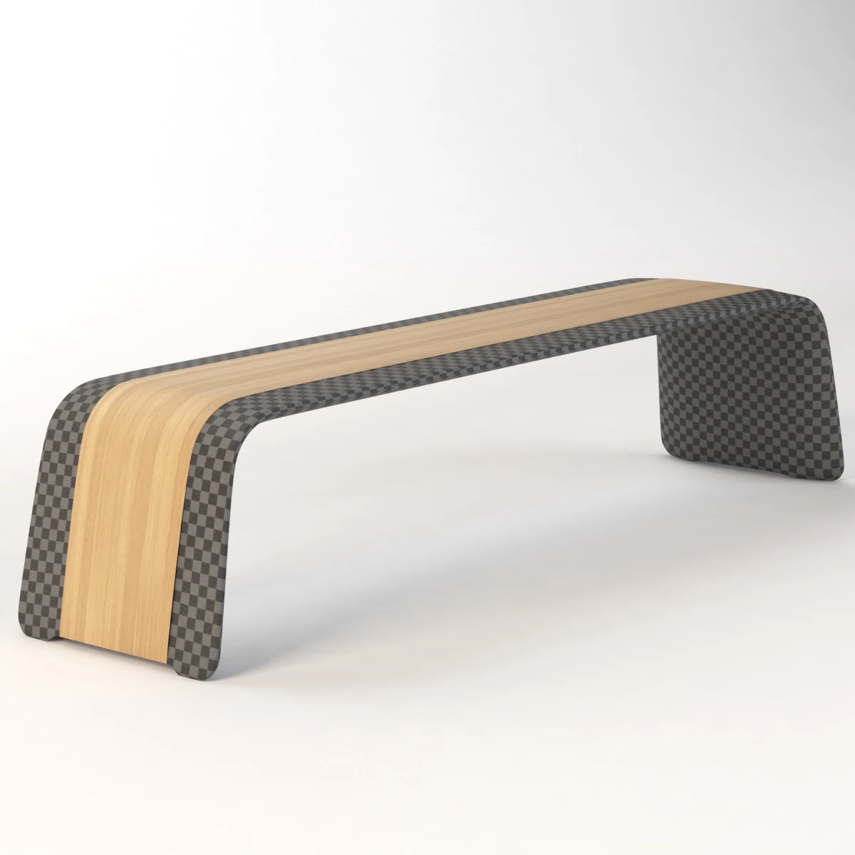 Aero Bench 3D Model_01