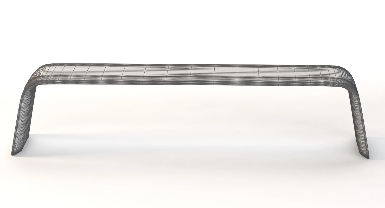 Aero Bench 3D Model_09