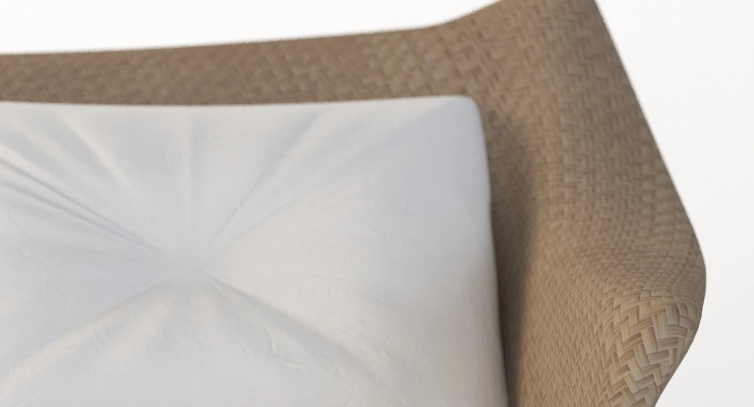 Amari Vita Rattan Sofa 2 Seat By Janice Feldman 3D Model_010