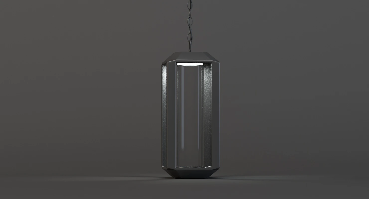 Artcraft Wexford Leaf Led Outdoor Hanging Light 3D Model_05