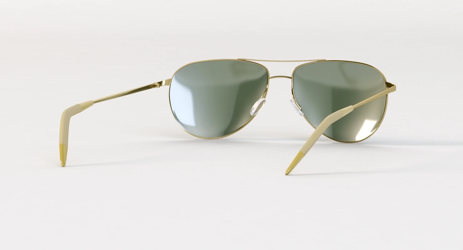 Benedict G 15 Polar Glass by Oliver Peoples 3D Model_06