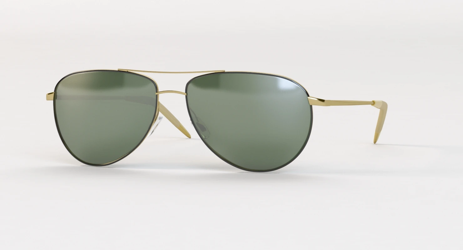 Benedict G 15 Polar Glass by Oliver Peoples 3D Model_09