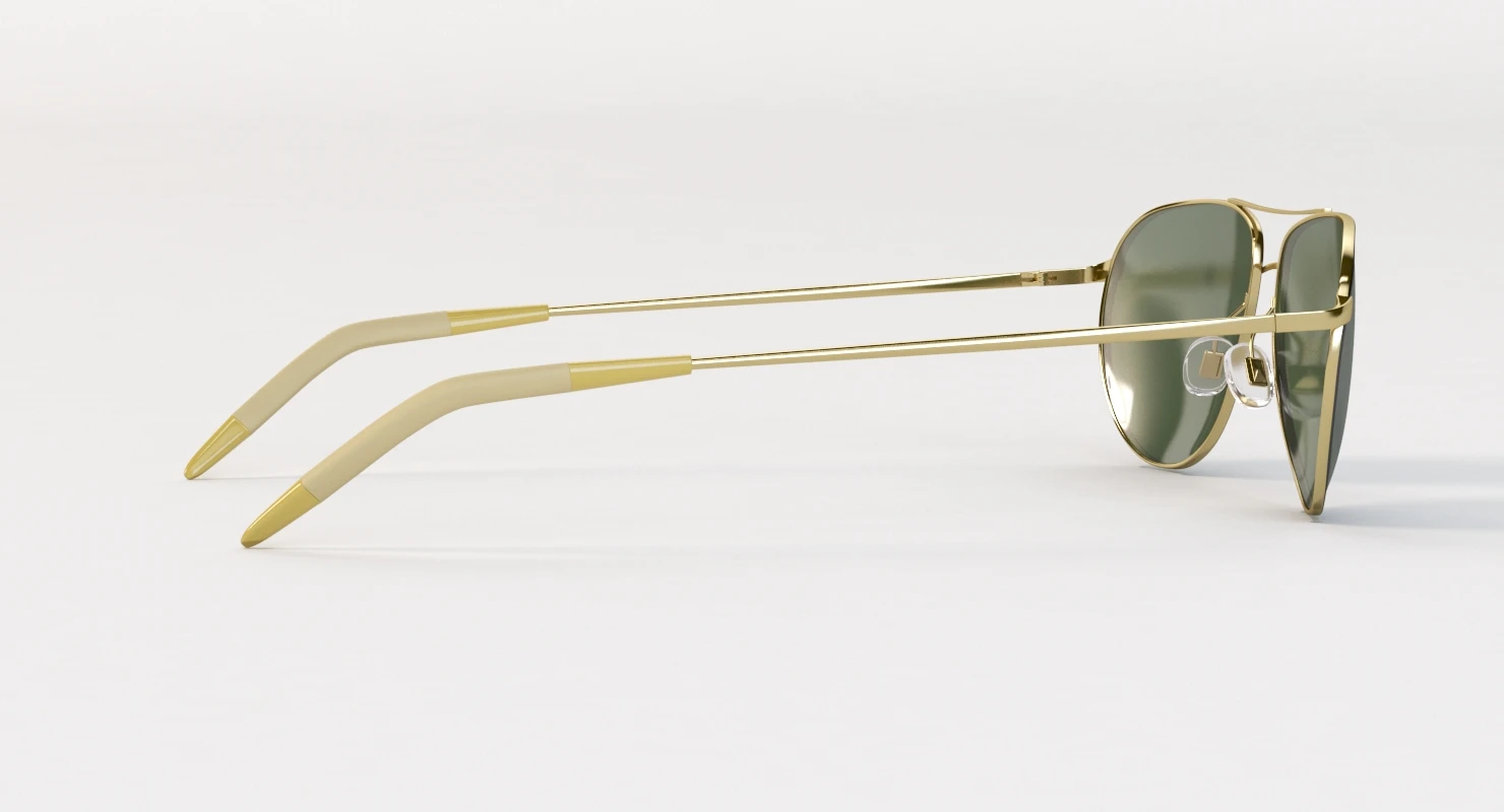 Benedict G 15 Polar Glass by Oliver Peoples 3D Model_05