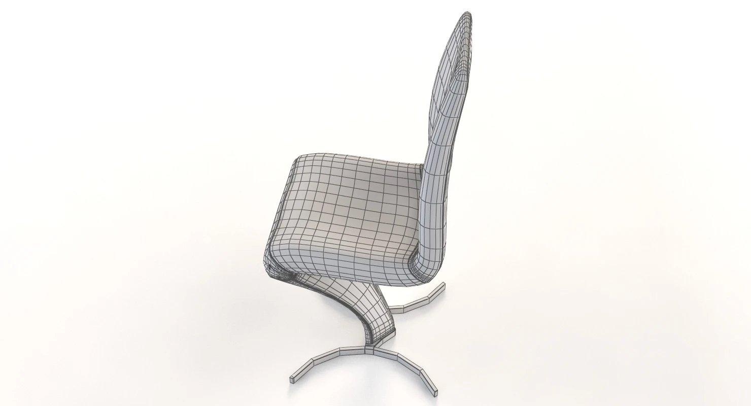 Betty Cattelan Italia Dining Chair By Yasuhiro Shito 3D Model_014