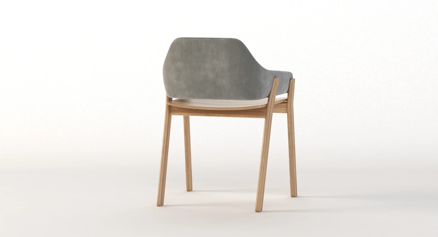 Blu Dot Clutch Dining Chair 3D Model_07