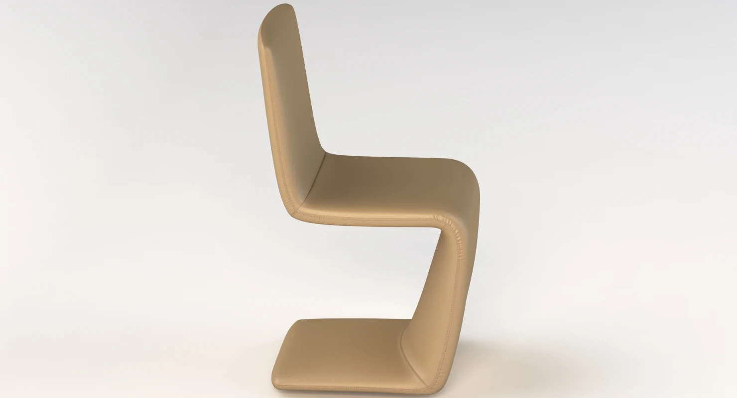 Bonaldo Venere Dining Chair 3D Model_06