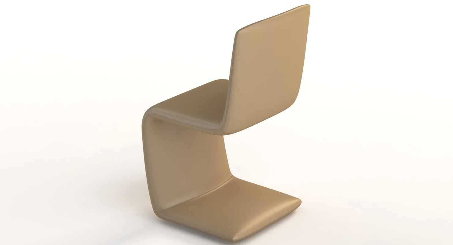 Bonaldo Venere Dining Chair 3D Model_03