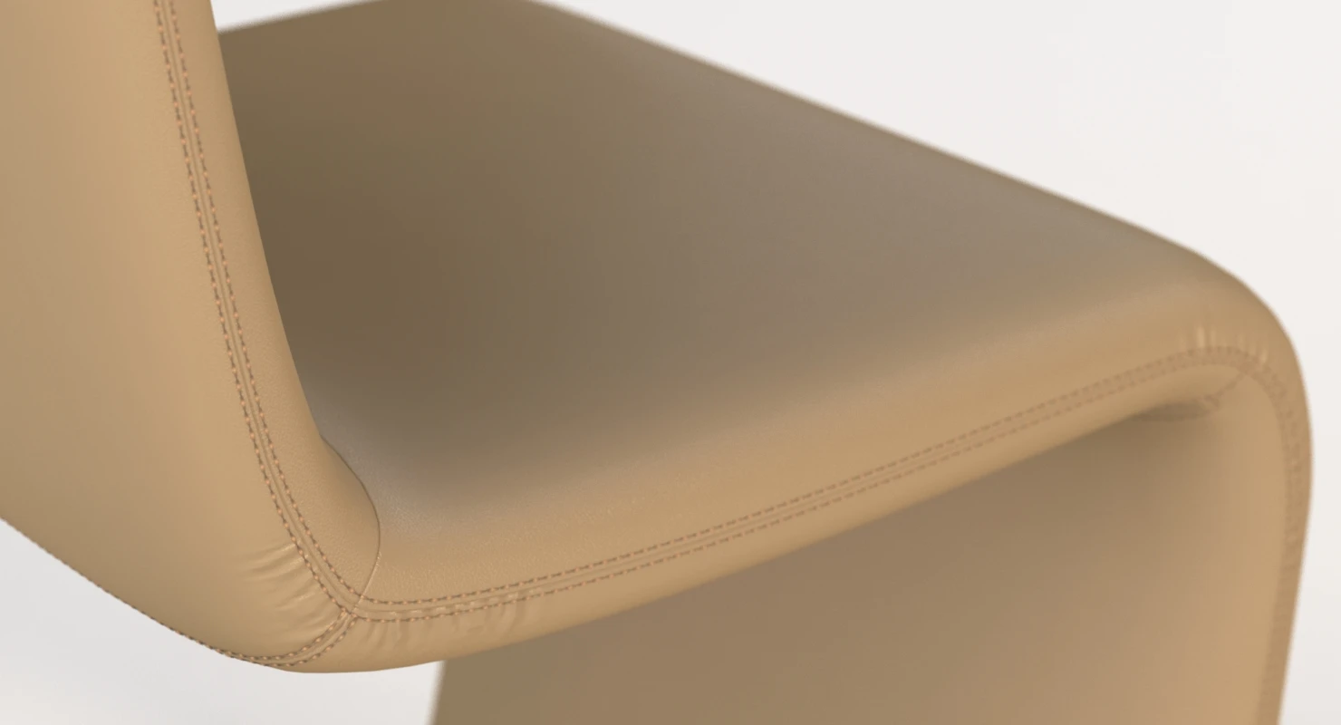 Bonaldo Venere Dining Chair 3D Model_012