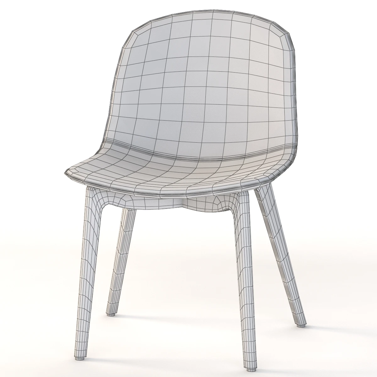 Bontempi Seventy Modern Italian Dining Chair 3D Model_011