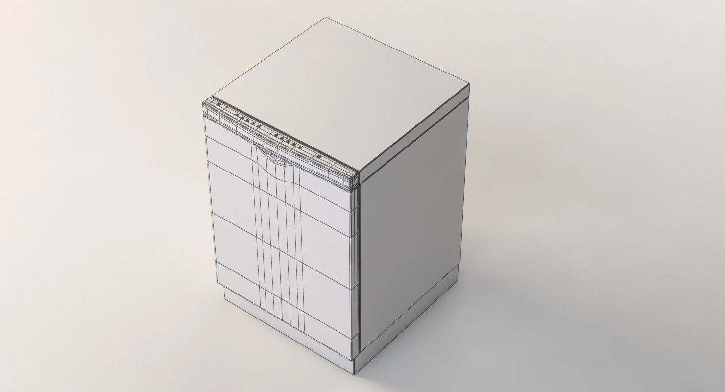 Bosch Ascenta 24 Scoop Handle Dishwasher 3D Model_012