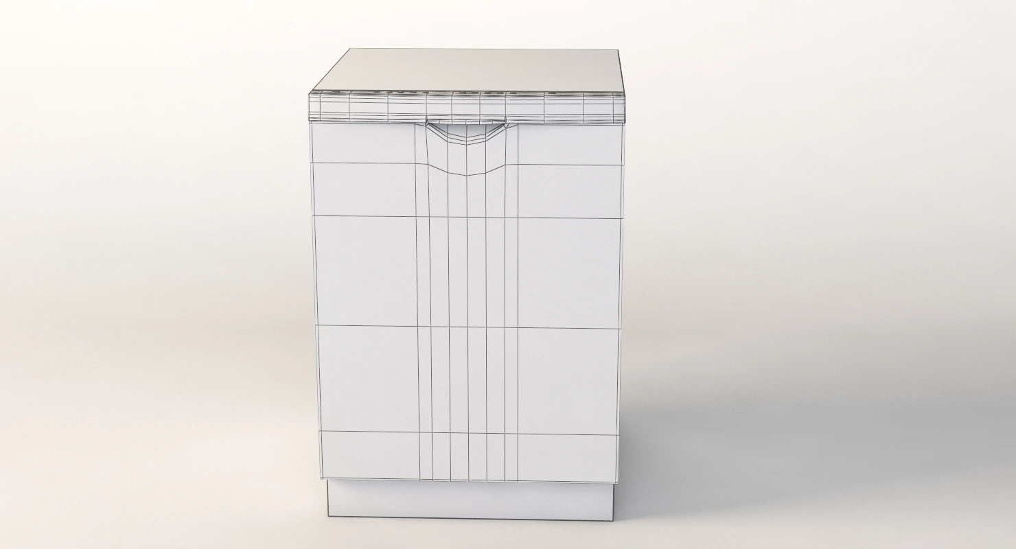 Bosch Ascenta 24 Scoop Handle Dishwasher 3D Model_011