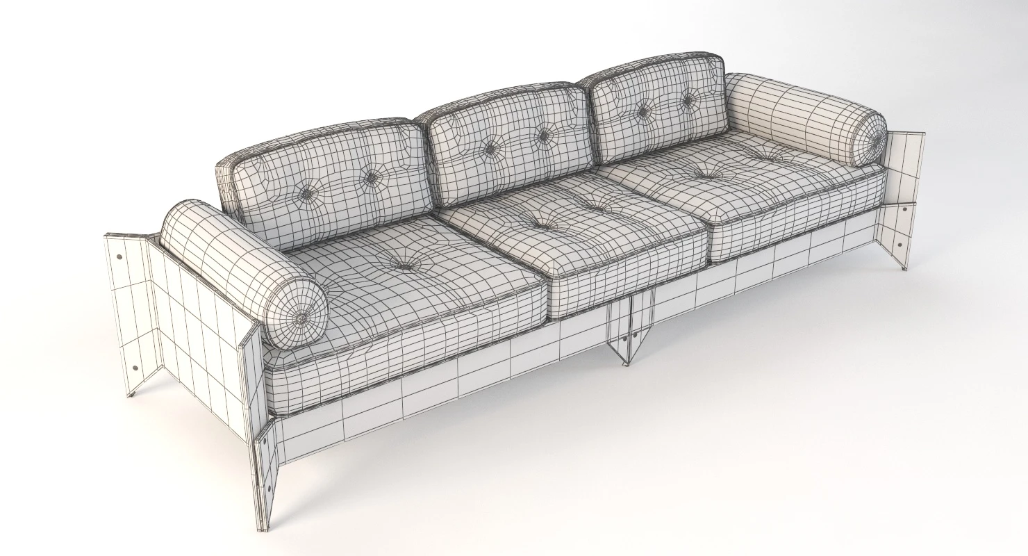 Brasiliana Sofa By Jorge Zalszupin 3D Model_011