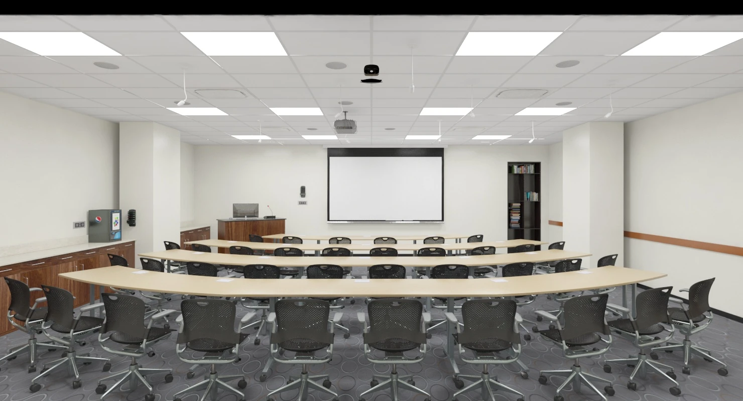 Classroom Architecture 006 V3 3D Model_06