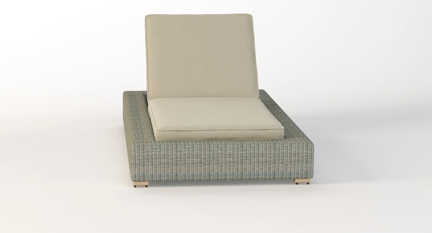 Corsica Outdoor Chaise Lounge By Madbury Road 3D Model_09