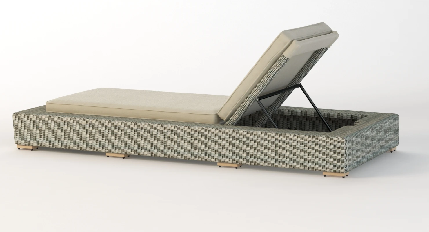 Corsica Outdoor Chaise Lounge By Madbury Road 3D Model_07