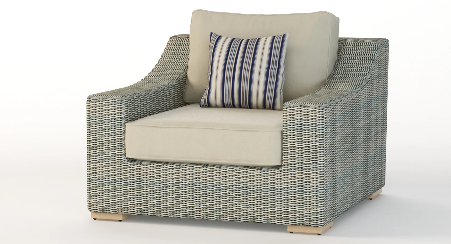 Corsica Outdoor Chair By Madbury Road 3D Model_09