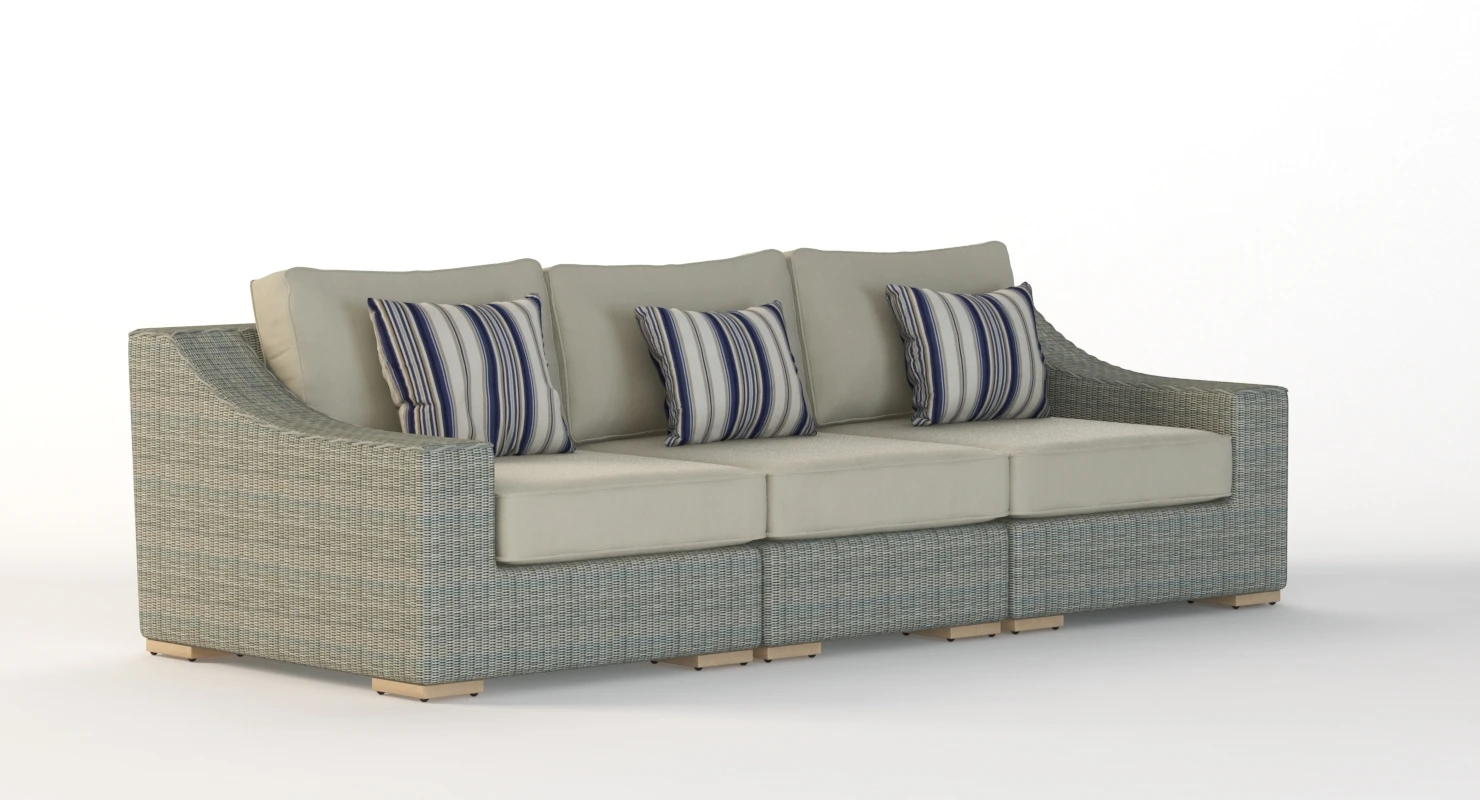 Corsica Outdoor Sofa By Madbury Road 3D Model_04