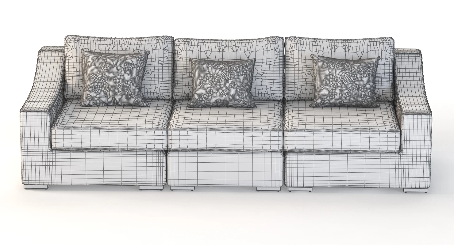 Corsica Outdoor Sofa By Madbury Road 3D Model_010
