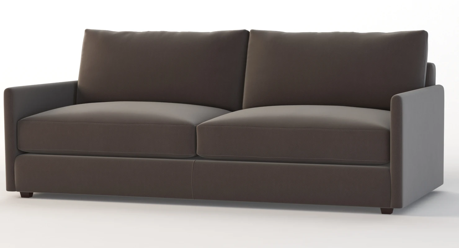 Crate and Barrel Drake Two Seater Sofa 3D Model_09